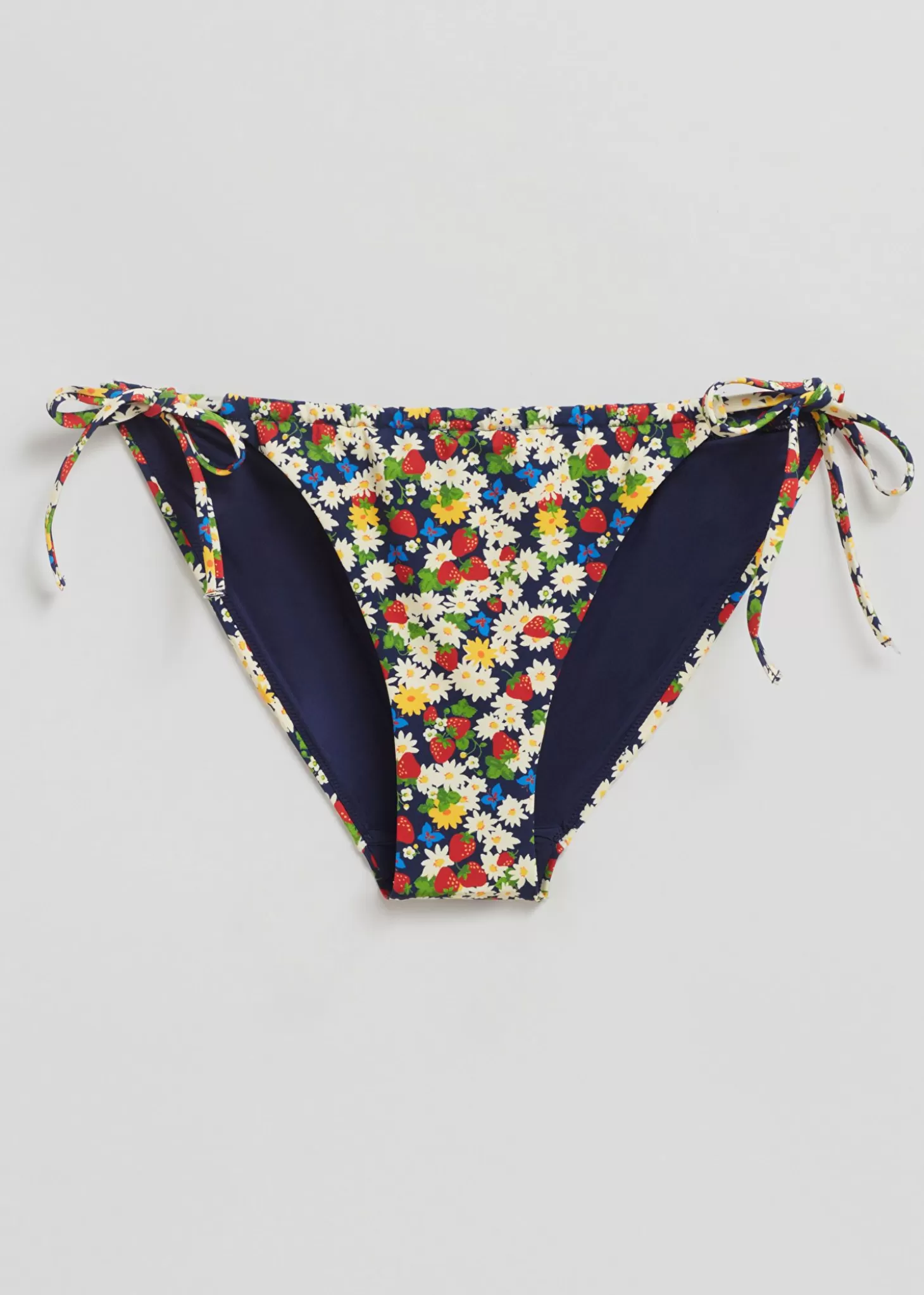 New & Other Stories Bikinitrusser Elfenben/Ruby/Bla