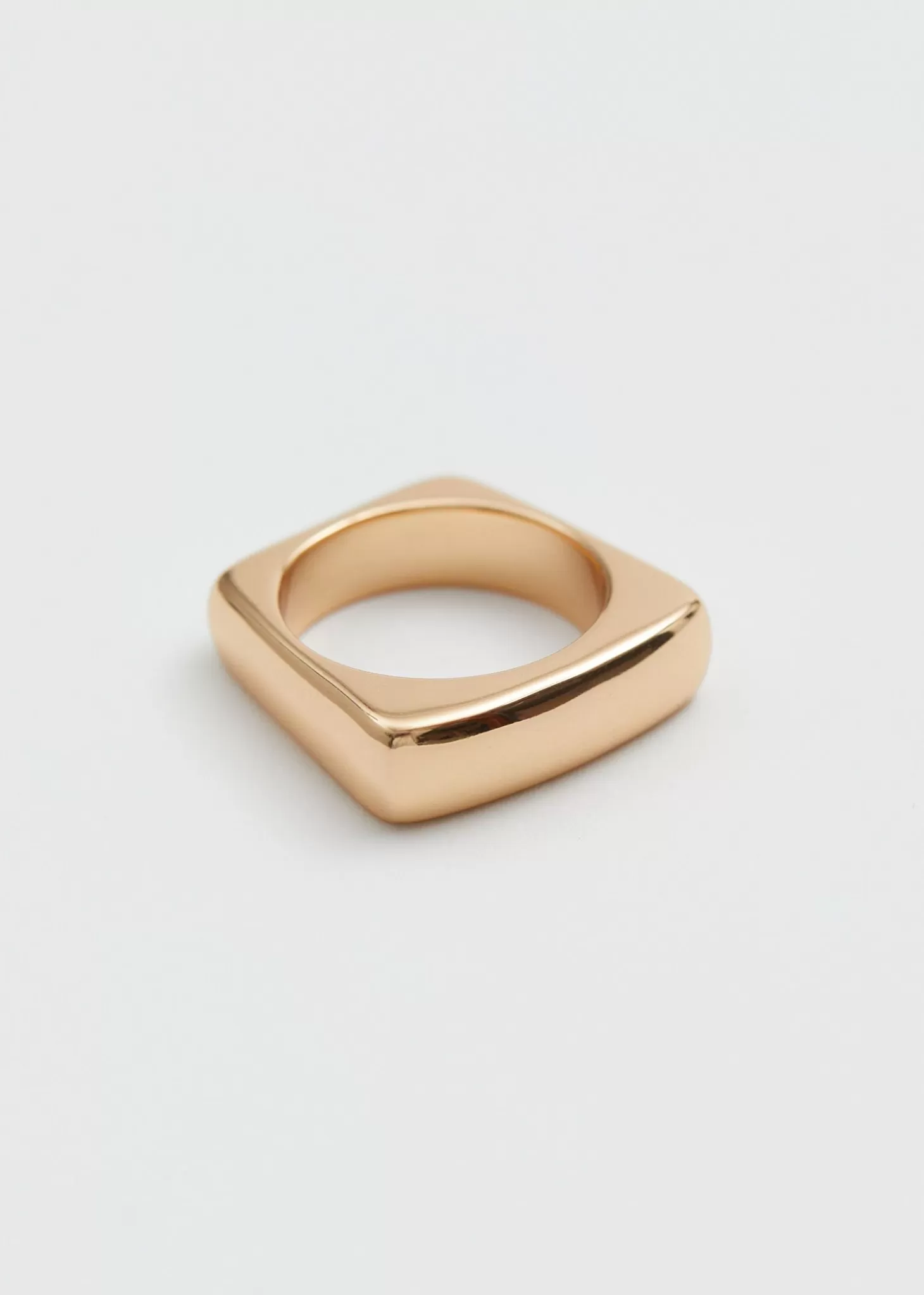 Fashion & Other Stories Firkantet Ring Guld