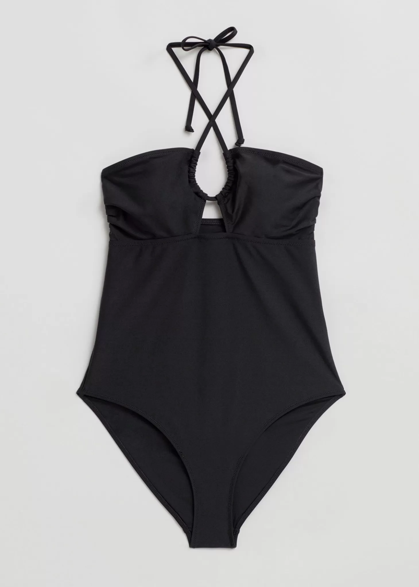 Flash Sale & Other Stories Halterneck Badedragt Med Stropper Sort