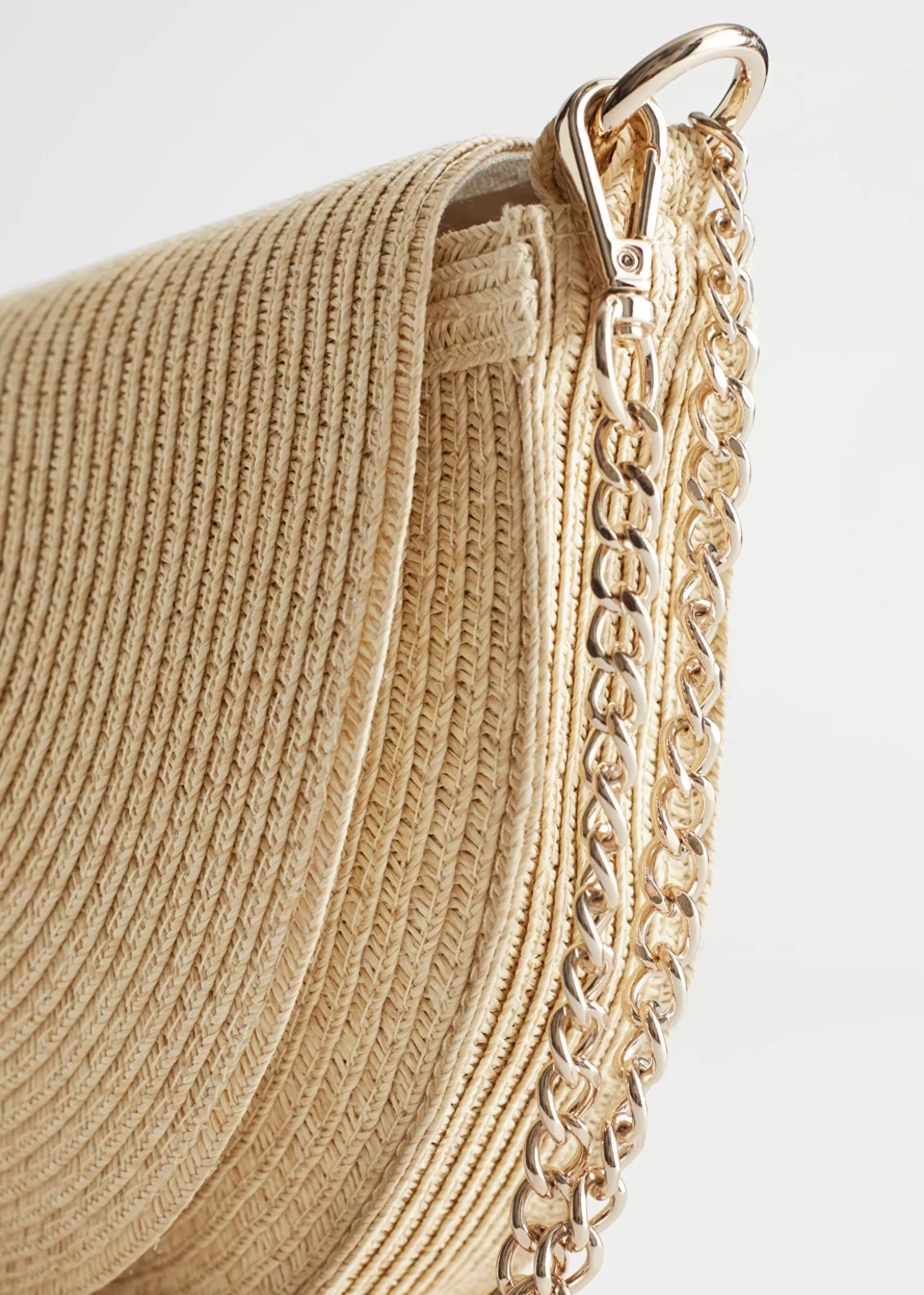 Clearance & Other Stories Halvmane-Taske Med Crossbody Stra