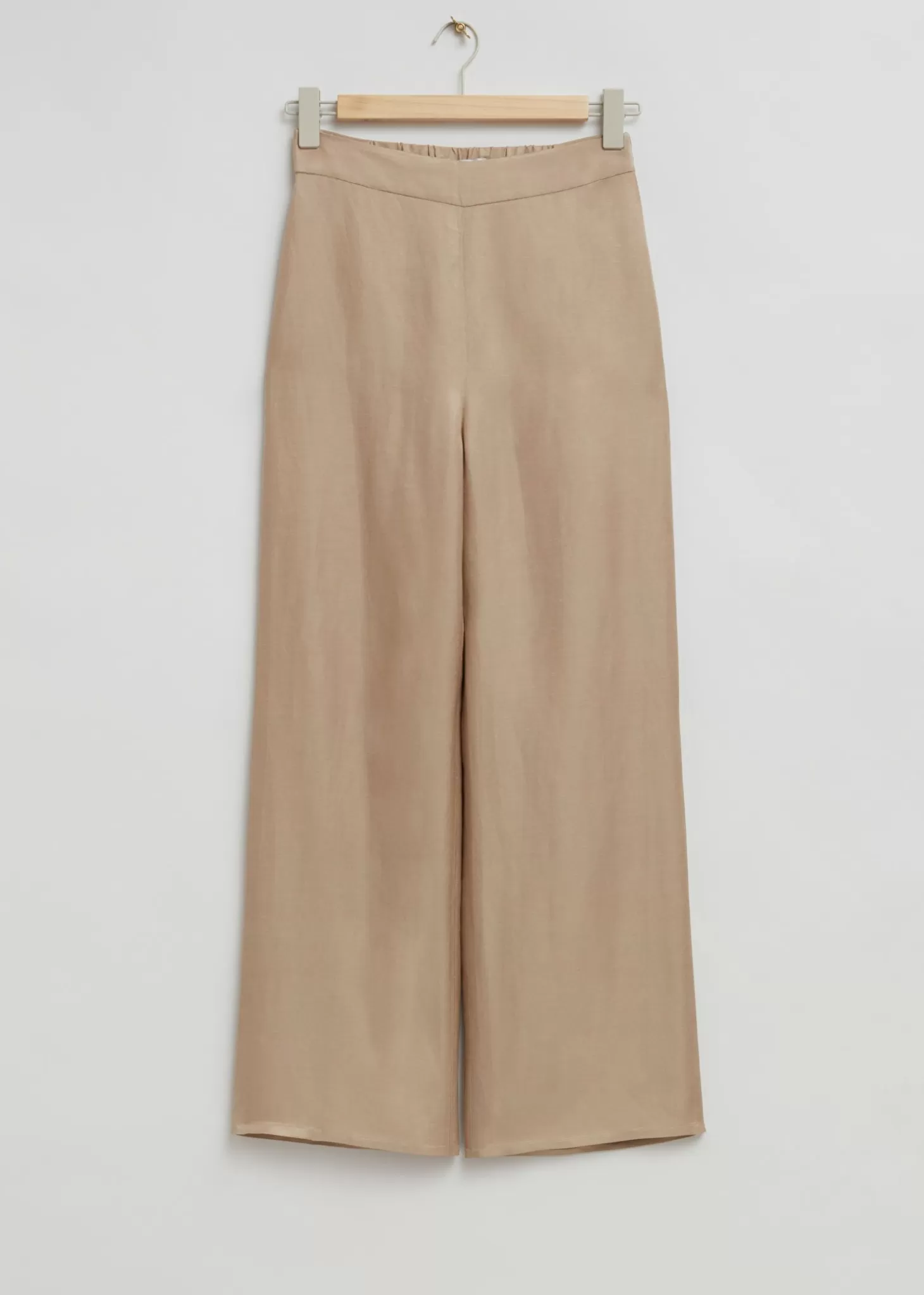 Clearance & Other Stories Hojtaljede Brede Benbukser Beige