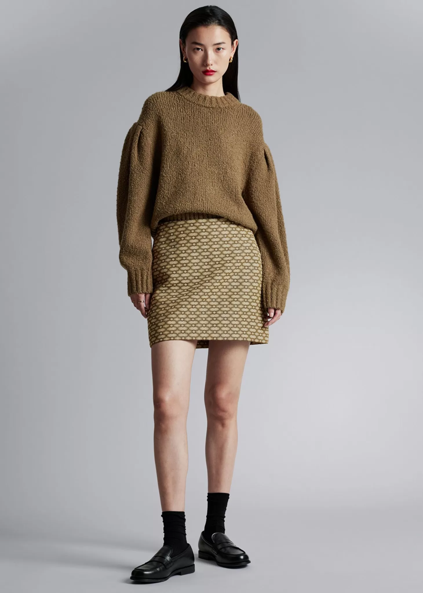Best & Other Stories Oversized Striktroje Beige