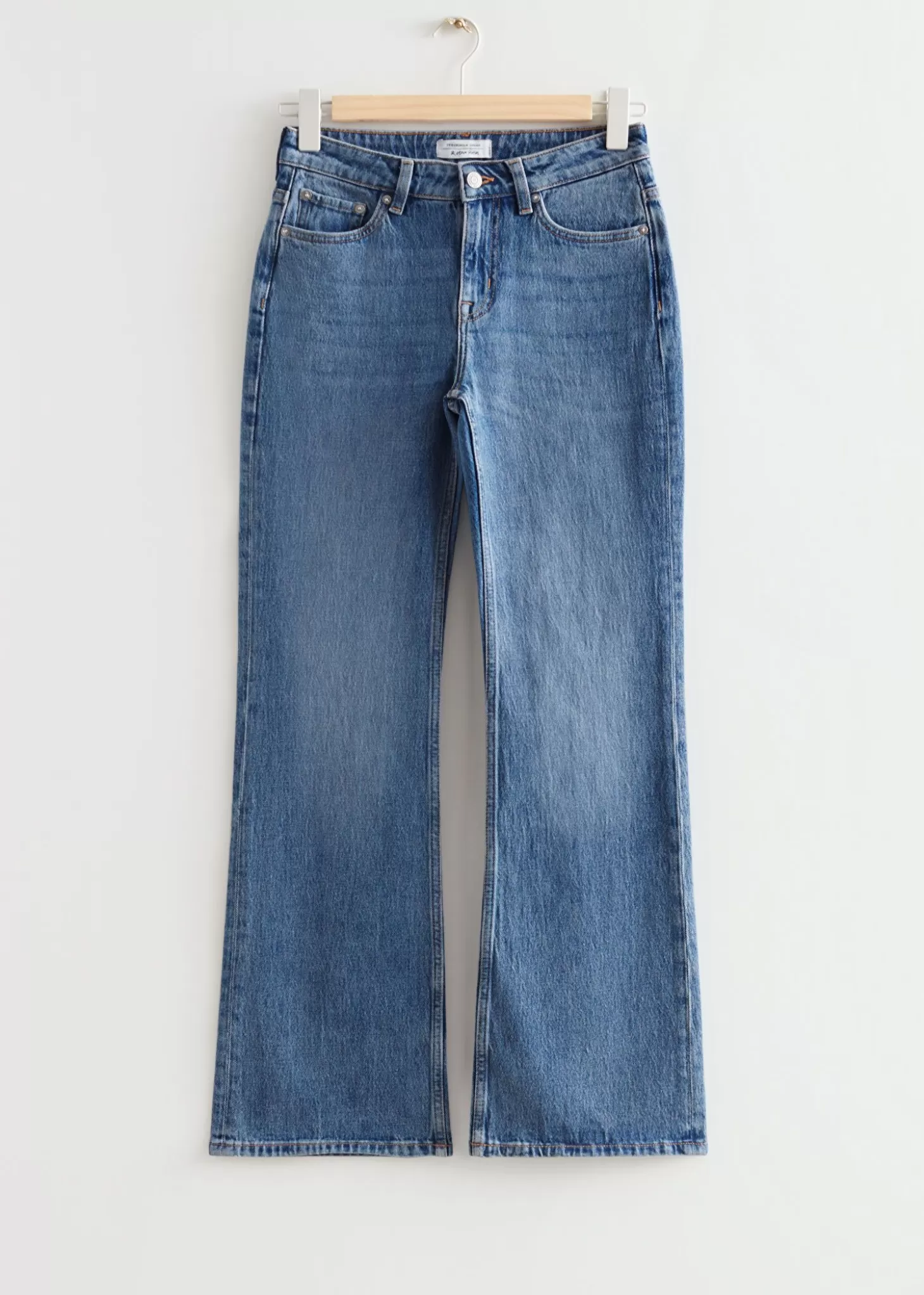 Shop & Other Stories Udvidede Lavtaljede Jeans Lysebla