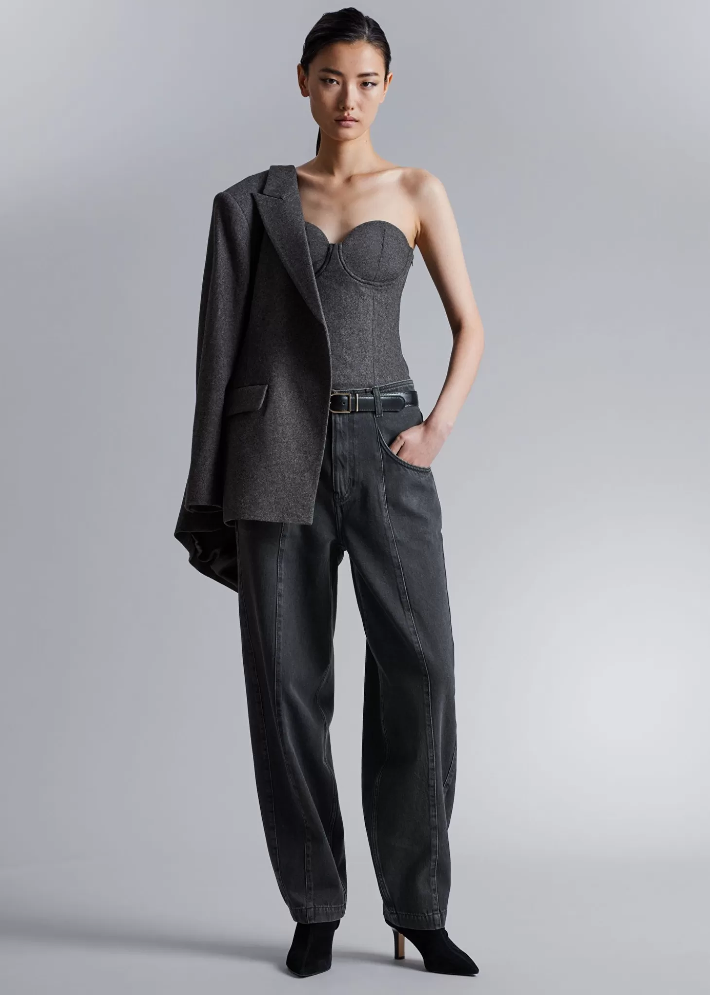 Discount & Other Stories Uld Korset Top Gra